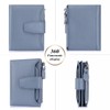 FREYAMIRA Small Wallet for Women RFID Blocking Bifold Leather Wallet