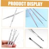 Mikinona Essential Manicure Tools 3pcs Dead Skin Forks Cuticle Remover