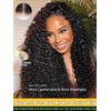 Sunber Bye Bye Knots Curly Glueless Human Hair Wig Pre