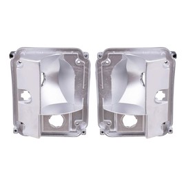 Brock Replacement Driver and Passenger Set Tail Light Housing Compatible with 1973-1991 C/K Pickup Truck Blazer Suburban Jimmy 5965771