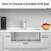 Kitchen Sink Grid and Sink Protectors, Stainless Steel Sink Grids