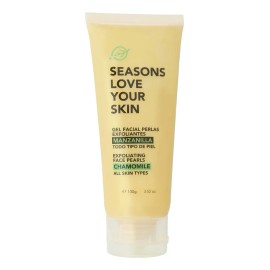 Gel Facial Perlas Exfoliantes Manzanilla 100gr Tipo de piel Sensible Volumen de la unidad 100 mL