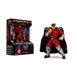 Street Fighter Figura de acción de M. Bison, de 15.24 cm, Juguetes para niños y Adultos