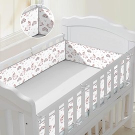 4 Sides Mesh Liner for Full-Size bedskirt,Special Mesh Covers-Long Pieces (52in x 9.6in), Short Pieces(27in x9.6in) (Khaki Colored Pony)