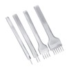 4pcs Punch de Cuero Herramientas DIY Leather Craft de 3mm