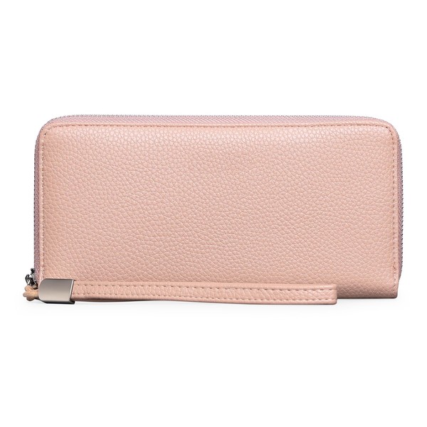 GOIACII Leather Women's Wallets,RFID Blocking Large Capacity Long Ladies Purse,with