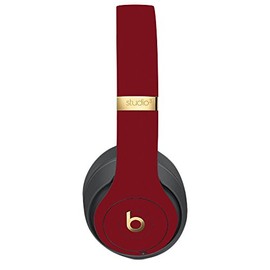MightySkins Skin Compatible with Beats Studio 3 Wireless - Solid Burgundy | Protective, Durable, and Unique Vinyl Decal wrap Cover | Easy to Apply, Remove, and Change Styles | Made in The USA
