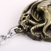Bkinpid Dragon Key Chain Targaryen Key Chain (Red)