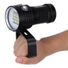 LED IP68 Waterproof Scuba Dive Light Super Bright Flashlight for