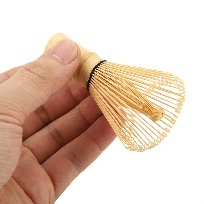 Matcha Green Tea Whisk Bamboo Tea Whisk Chasen Preparing Matcha