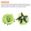 MECCANIXITY 20 Pcs Rose Flower Hair Clips 4 Inch Flower