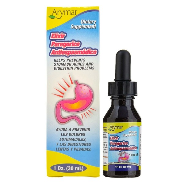 Arymar Elixir Paregorico Antiespasmodico 1fl oz (30ml)