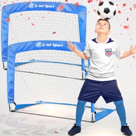 Soccer Goals - Pop-up Goals Portable Football Net 4'x3' ft, Kids Youth & Teens Backyard Games, Practice & Training