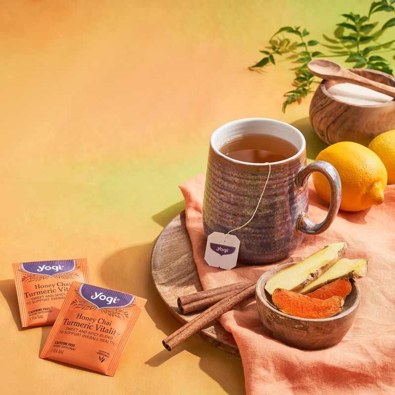Yogi Tea, Honey Chai Turmeric Vitality, 16 ct
