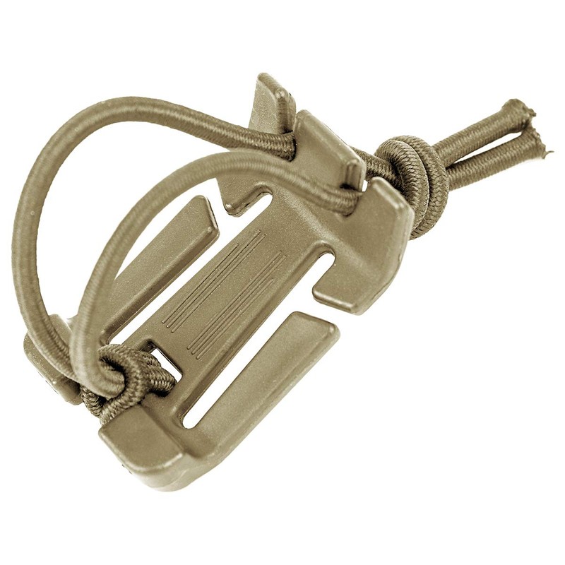 IronSeals 10 Pack Square Shape Tactical Gear Clip Molle Web