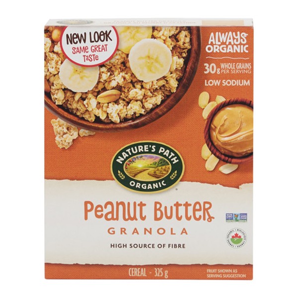 Nature's Path Organic Cereal Granola Peanut Butter 325g