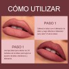 Set De Lapiz Labial Y Delineador Color Mate Impermeable 2pcs