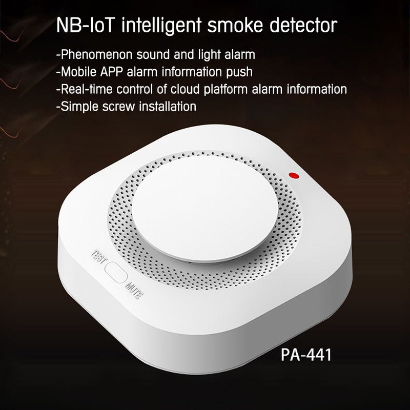 Wireless Smoke Alarm Detector Independent Smoke Sensor Home Security Smart