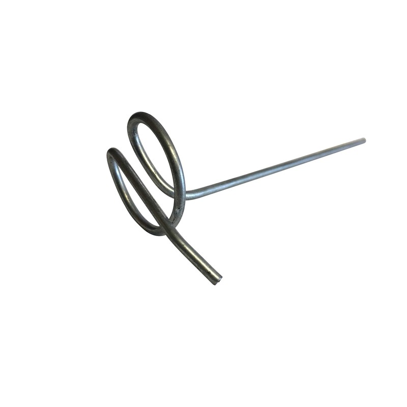 Orchid Nerd Galvanized Rhizome Clip for Plastic Pot (5 Inch