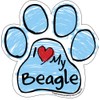 Imagine This Company Scribble Paw Shaped Pet Magnet; Removable Magnets