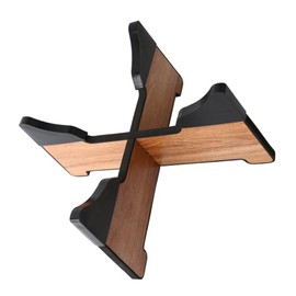 1 Piece Tongue Drum Stand Wooden Hand Drum Stand Tongue Drum Bracket Tongue Drum Holder Hand Pan Drum Stand Percussion Instrument Holder for 12inch Tongue Drum, Light Brown