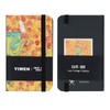 TUNJILOOL Notebook A5/A6/A7, Premium 80gsm Ink-proof Papie Thick, PU Hard