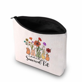 PXTIDY Dance Teacher Gift Dance Teacher Survival Kit Zipper Makeup Bag Appreciation Gift For Dance Teacher End Of Year Gift