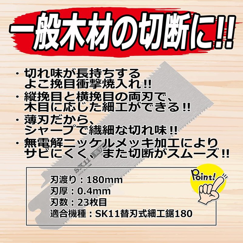 SK11 Replacement Blade, Craft, Saw