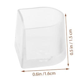 TENDYCOCO 16 Pairs High Heels Heel Cover Toe Protectors Sole Shoe Grips Bottom of Shoes Caps Foot Mask Heel for Boot Heels Heel Protectors for Blisters Liners Pvc