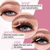 Mayhug Eyelash Extensions, 3D Fluffy Eyelash Extensions, 144 Pieces, False