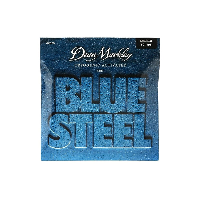 Dean Markley 2676 (.050 - .105) Blue Steel Bass MED