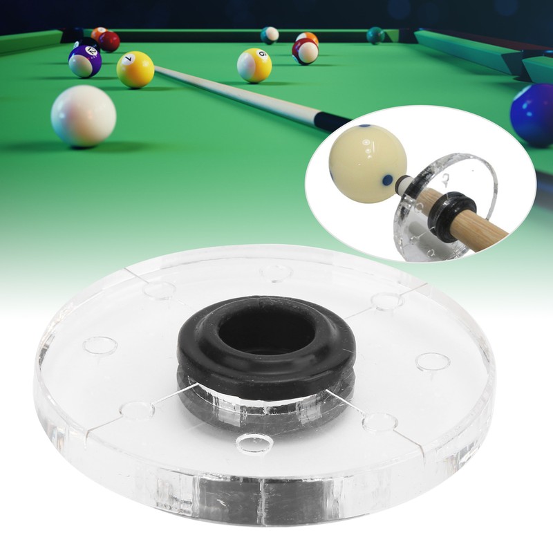 Acrylic Billiards Cue Stroke Trainer Snooker Aiming Practice Tool Training