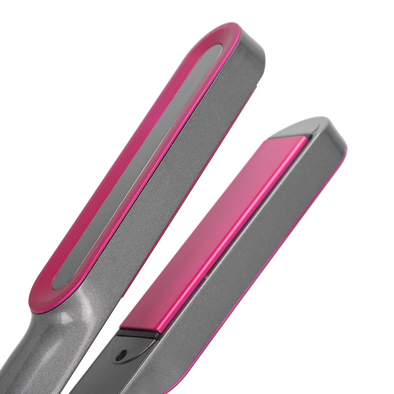 Hair Curler Straightener Dual Use Ceramic Barrel Adjustable Temperature Hairstyling