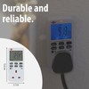 Brennenstuhl Comfort-Line Digital Weekly Timer, digital timer socket (weekly timer