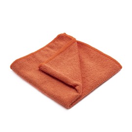 Mintra - Paños de limpieza de microfibra (12.6 x 12.6 pulgadas) (naranja, 12 unidades (12.6 x 12.6 pulgadas)