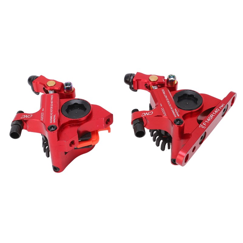 4pcs Disc Brake Kit Aluminium Alloy Disc Brake Calipers Rotor