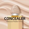BEFIVECOK Liquid Concealer Makeup, Full Coverage Cream Face Concealer with