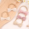 20PCS Baby Girl Headbands Printed Hair Bows Headbands Nylon Linen