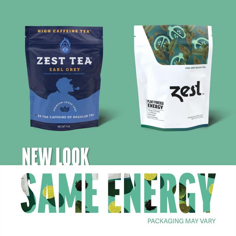 Zest 150mg High Caffeine Energy Loose Leaf Blend - Earl