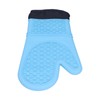 Silicone Oven Mitts with Cotton Heat Insulated Anti Scalding Baking