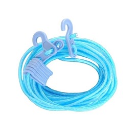 8-Meter Coated Outdoor Clothesline with Hooks Outdoor 2ea