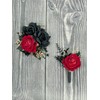 DESUNESS Wedding Flower Set with Rose Corsage and Boutonniere for