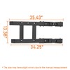 u-Box Wrangler TJ Tailgate Hinge Reinforcement Kit Compatible with Jeep