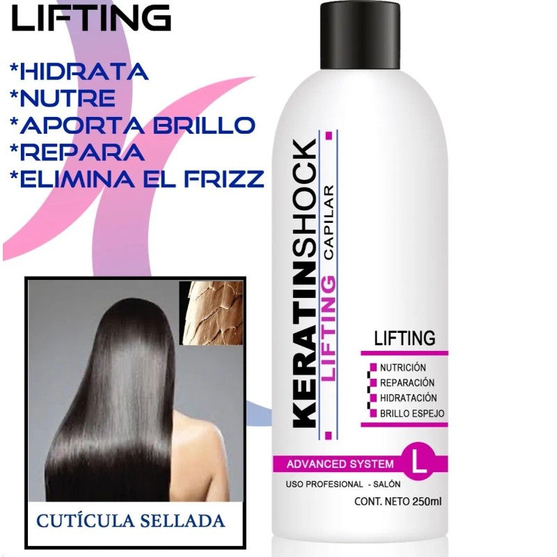Keratinshock Lifting Capilar Efecto Botulínico Para Cabello