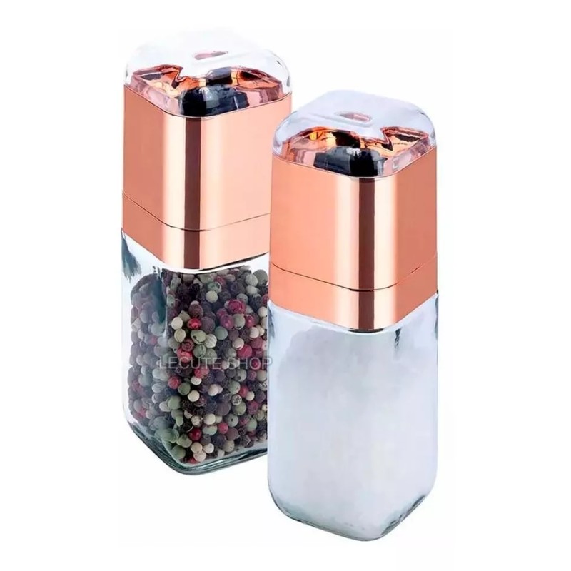 AMO-LADOR Molinillo Manual Pimienta Sal Especias Molino Cocina Moler 1