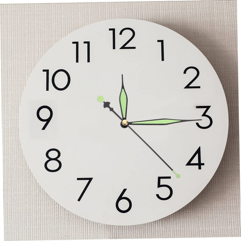 Mipcase 30 Sets Glow The Dark Clock Hands Kit of