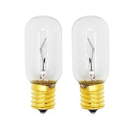 2-Pack Replacement Light Bulb for LG LMV1683ST Microwave - Compatible LG 6912W1Z004B Light Bulb