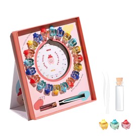 Pokumil Baby Teeth Case, Baby Teeth Museum, Baby Teeth, Baby Teeth Storage, Gift for Boys, Girls, Children, Cute, Freestanding, Decorated