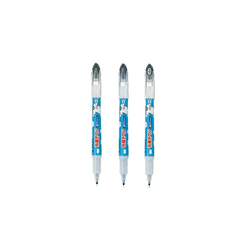Pilot MNN-12EF/F/M-B Cloth Writing Pen, Tough Wash (Extra Fine/Fine/Bold), Black,