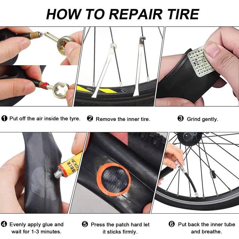 Bicycle Repair Set 16 in 1 Multifunctional Tools Bicycle Repair